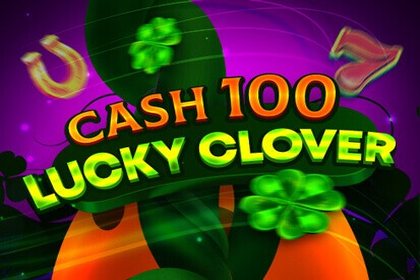 Cash 100 Lucky Clover Online Slot Logo