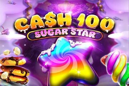 Cash 100 Sugar Star Online Slot Logo
