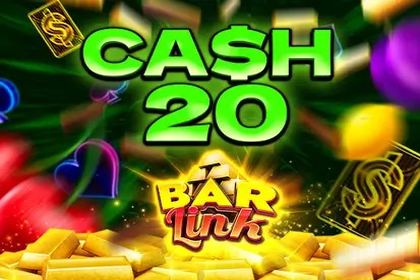 Cash 20 Bar Link Online Slot Logo
