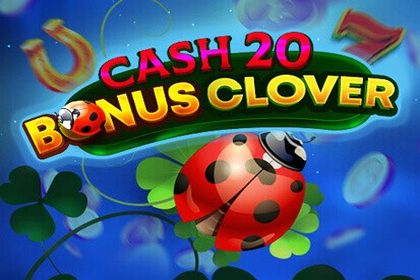 Cash 20 Bonus Clover Online Slot Logo