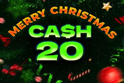 Cash 20 Christmas Online Slot Logo