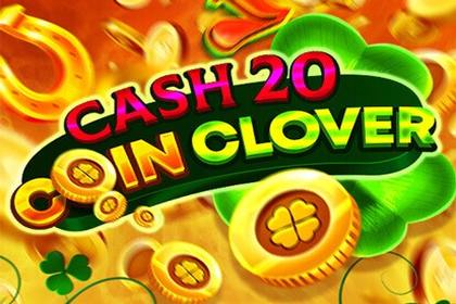 Cash 20 Coin Clover Online Slot Logo