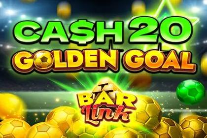 Cash 20 Golden Goal Bar Link Online Slot Logo