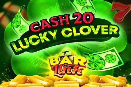 Cash 20 Lucky Clover Bar Link Online Slot Logo