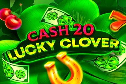 Cash 20 Lucky Clover Online Slot Logo
