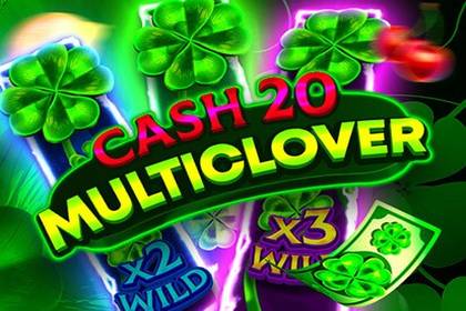 Cash 20 Multiclover Online Slot Logo