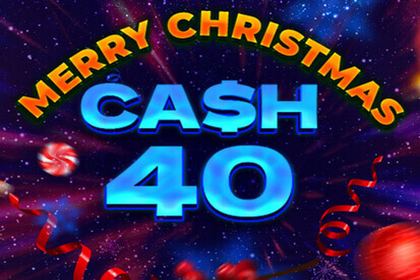 Cash 40 Christmas Online Slot Logo