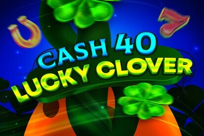 Cash 40 Lucky Clover Online Slot Logo