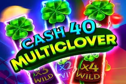 Cash 40 Multiclover Online Slot Logo