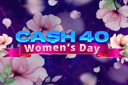 Cash 40 Women's Day Online Slot Logo