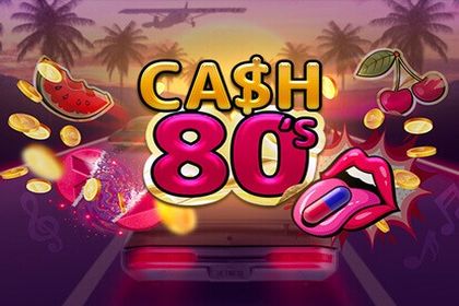 Cash 80's Online Slot Logo