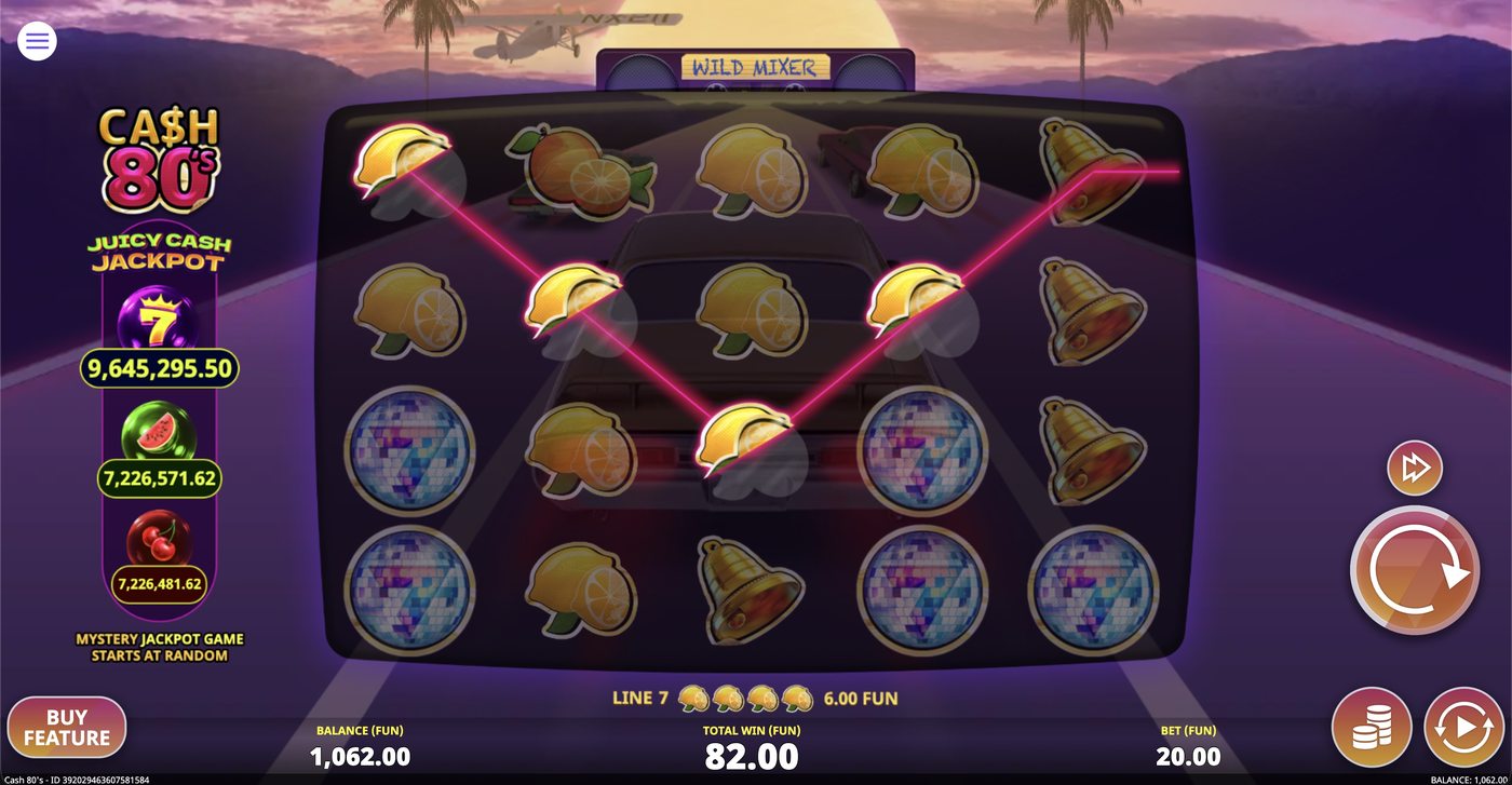 Cash 80's: image of winning