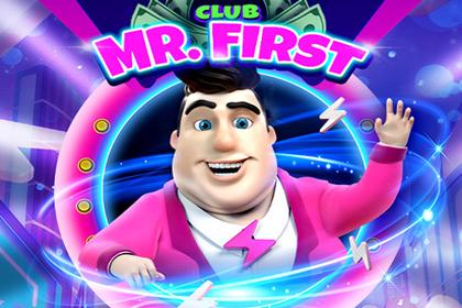 Club Mr. First Online Slot Logo