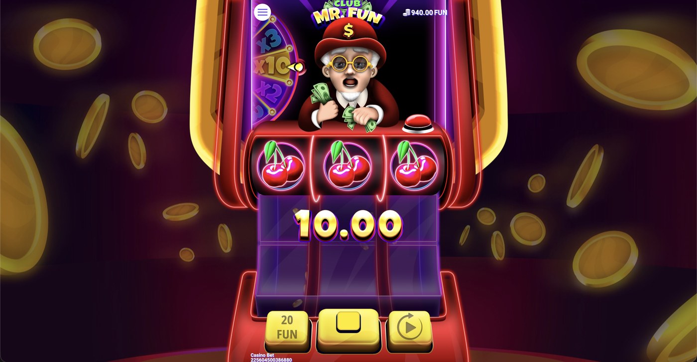 Club Mr. Fun: image of winning