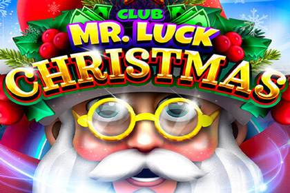 Club Mr. Luck Christmas Online Slot Logo