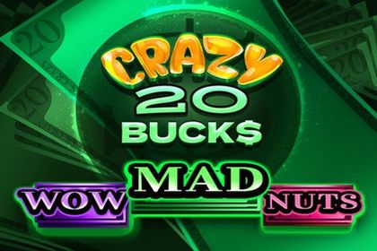 Crazy 20 Bucks Online Slot Logo