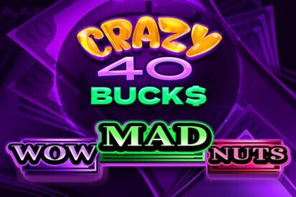 Crazy 40 Bucks Online Slot Logo