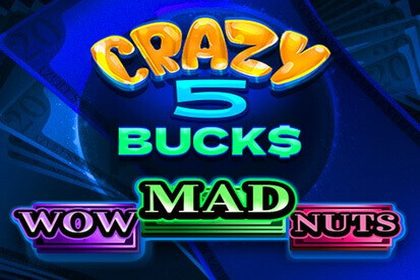 Crazy 5 Bucks Online Slot Logo