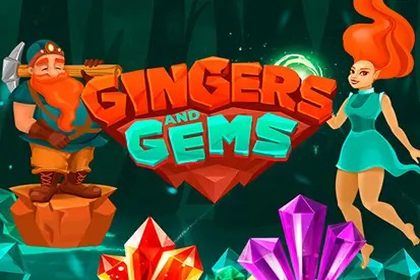Gingers and Gems Online Slot Logo