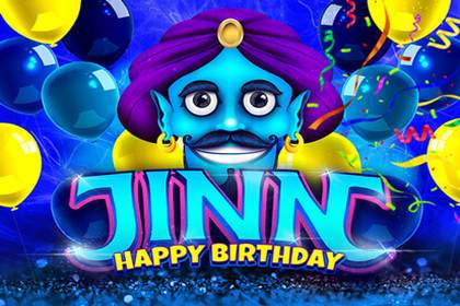 Jinn Happy Birthday Online Slot Logo