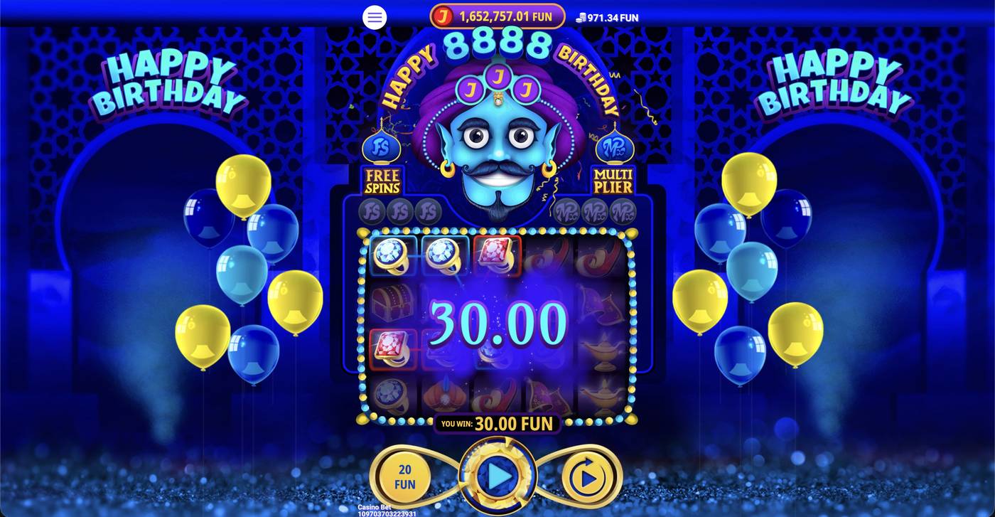 Jinn Happy Birthday: image of winning