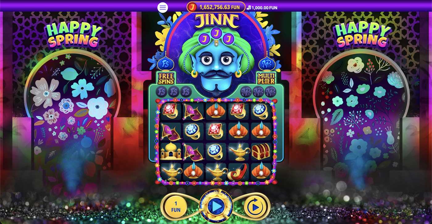 Jinn Spring Oasis: image of main menu