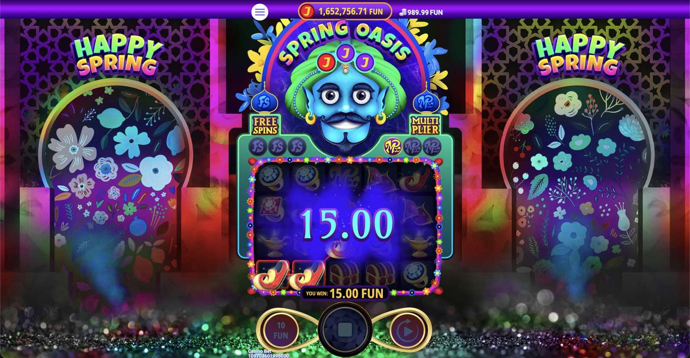 Jinn Spring Oasis: image of winning