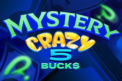 Mystery Crazy 5 Bucks Online Slot Logo
