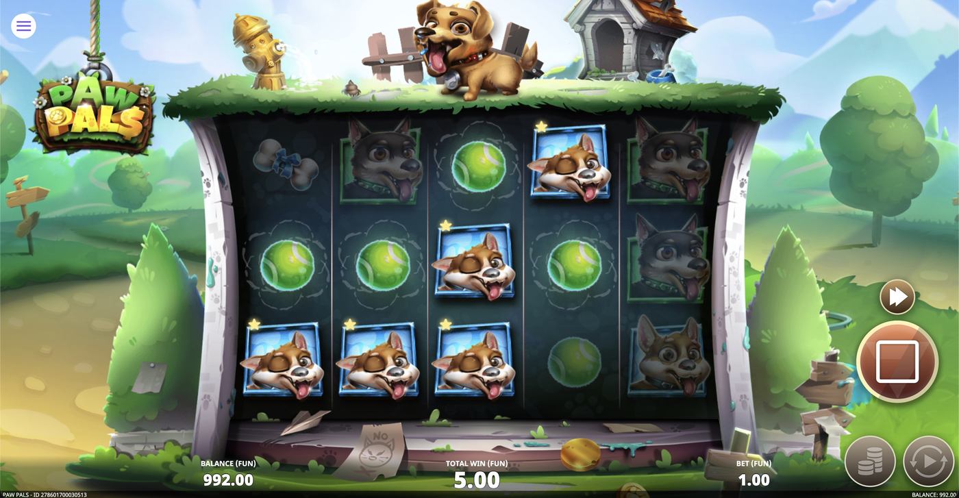 Paw Pals: image of winning