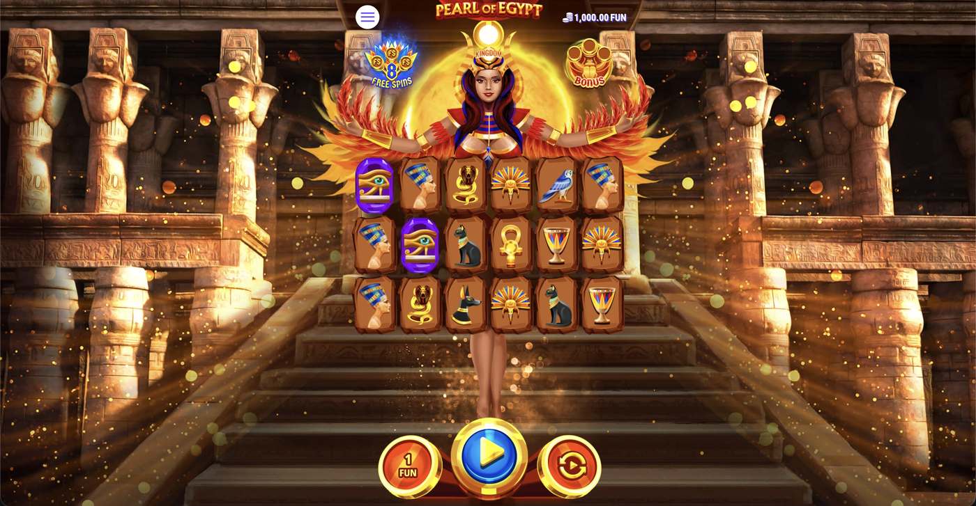Pearl of Egypt Kingdom: image of main menu