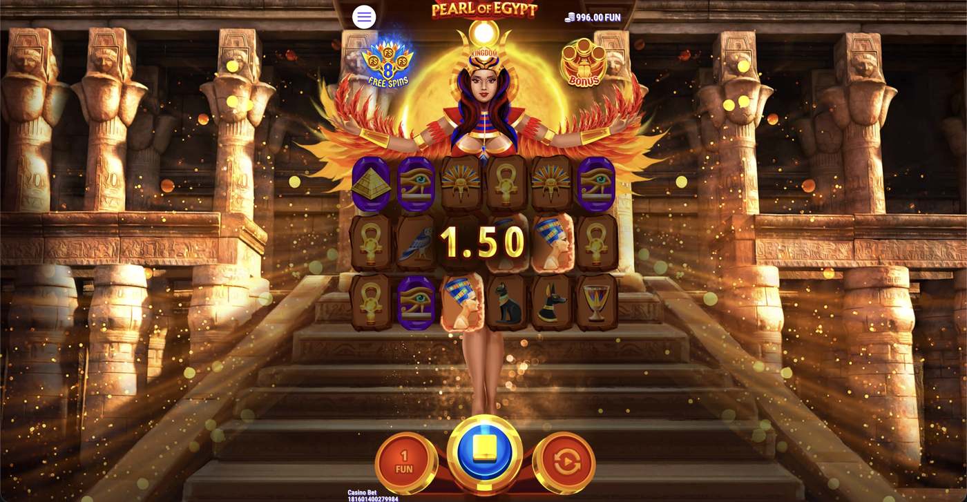 Pearl of Egypt Kingdom: image of winning