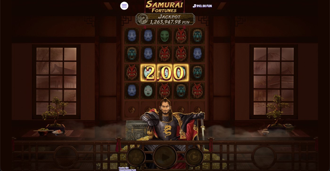 Samurai Fortunes: image of winning
