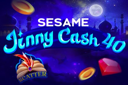 Sesame Jinny Cash 40 Online Slot Logo