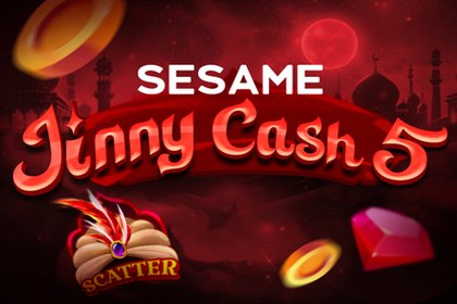 Sesame Jinny Cash 5 Online Slot Logo