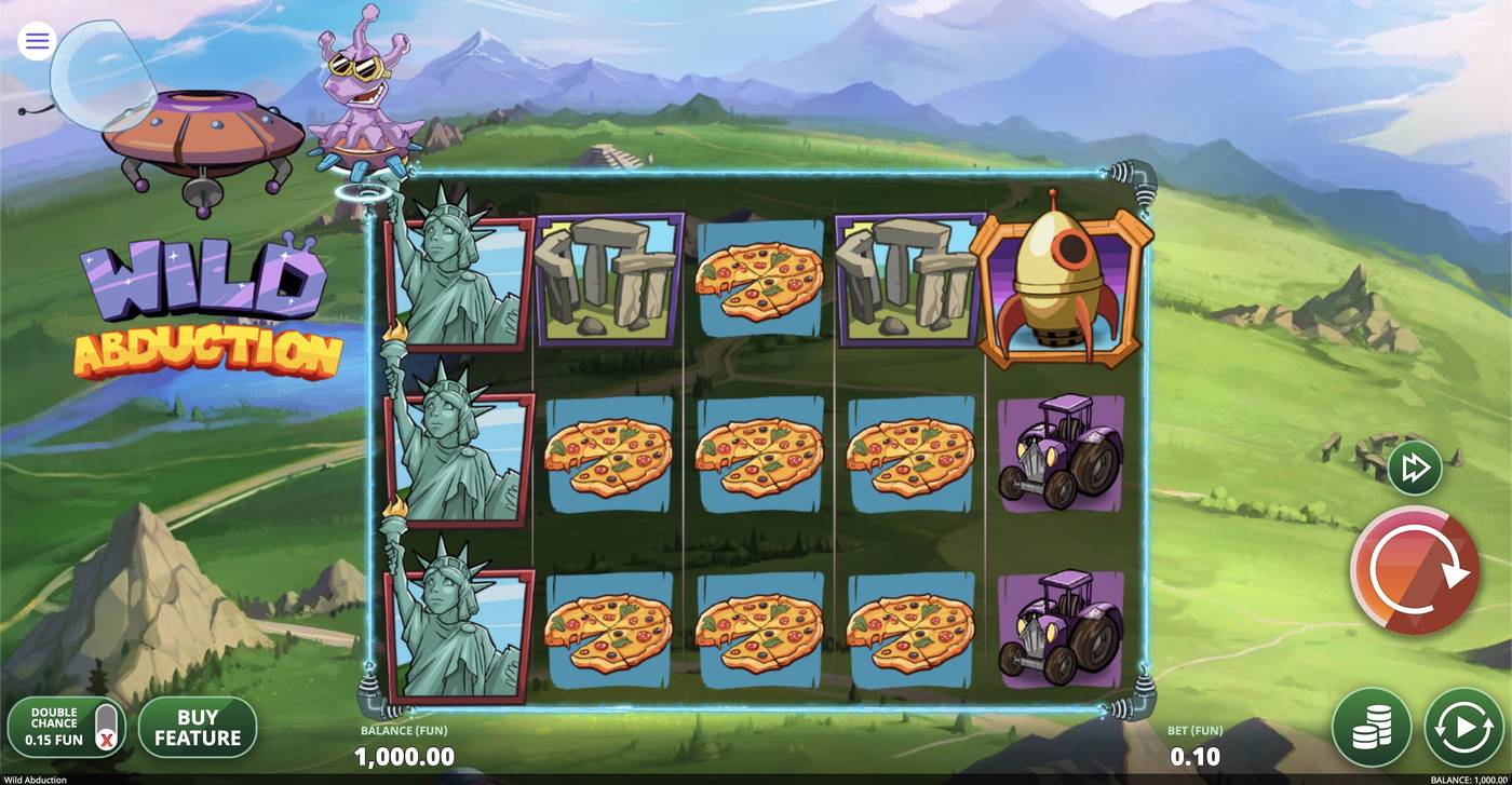 Wild Abduction: image of main menu