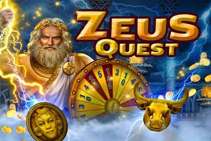 Zeus Quest Online Slot Logo