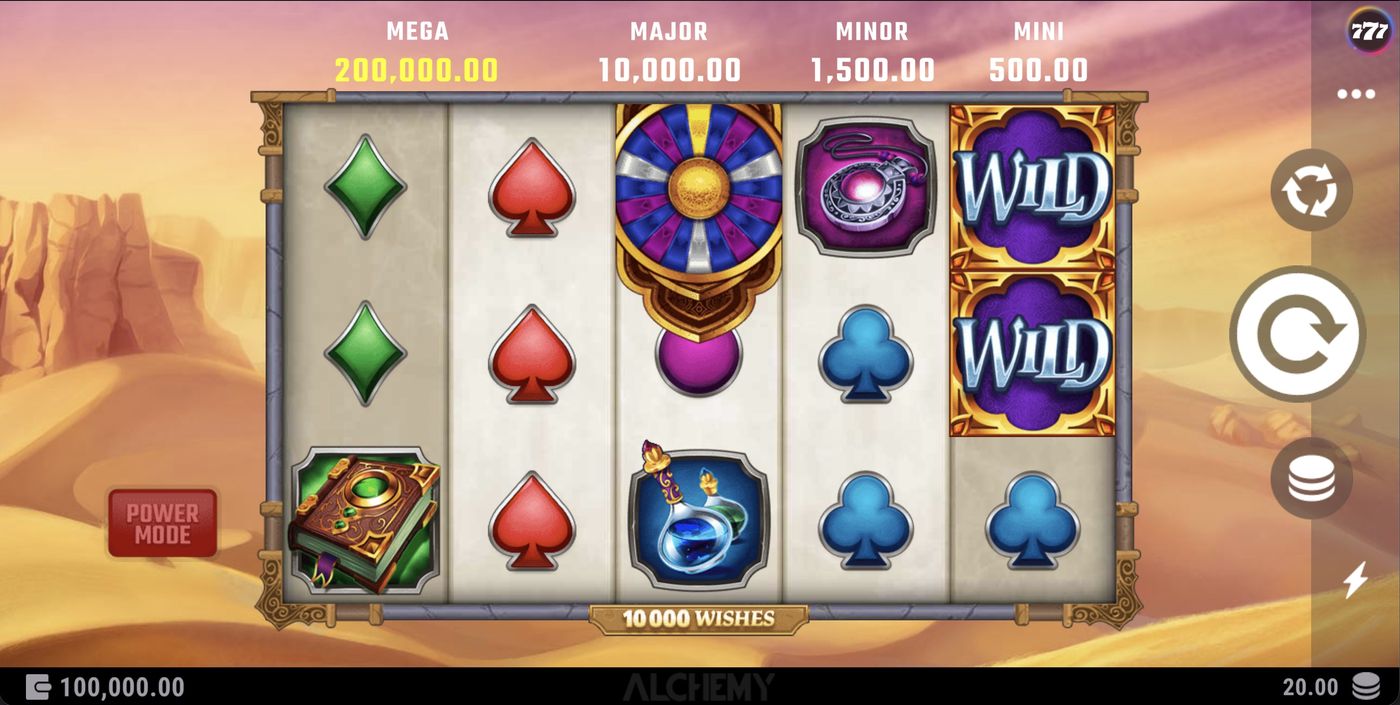 10000 Wishes: image of main menu