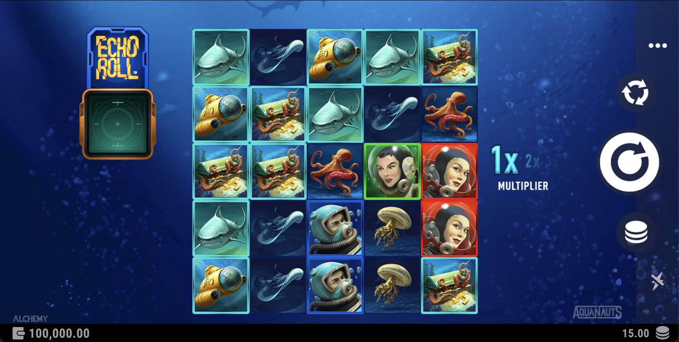 Aquanauts: image of main menu
