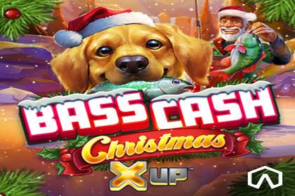 Bass Cash Christmas X UP Online Slot Logo