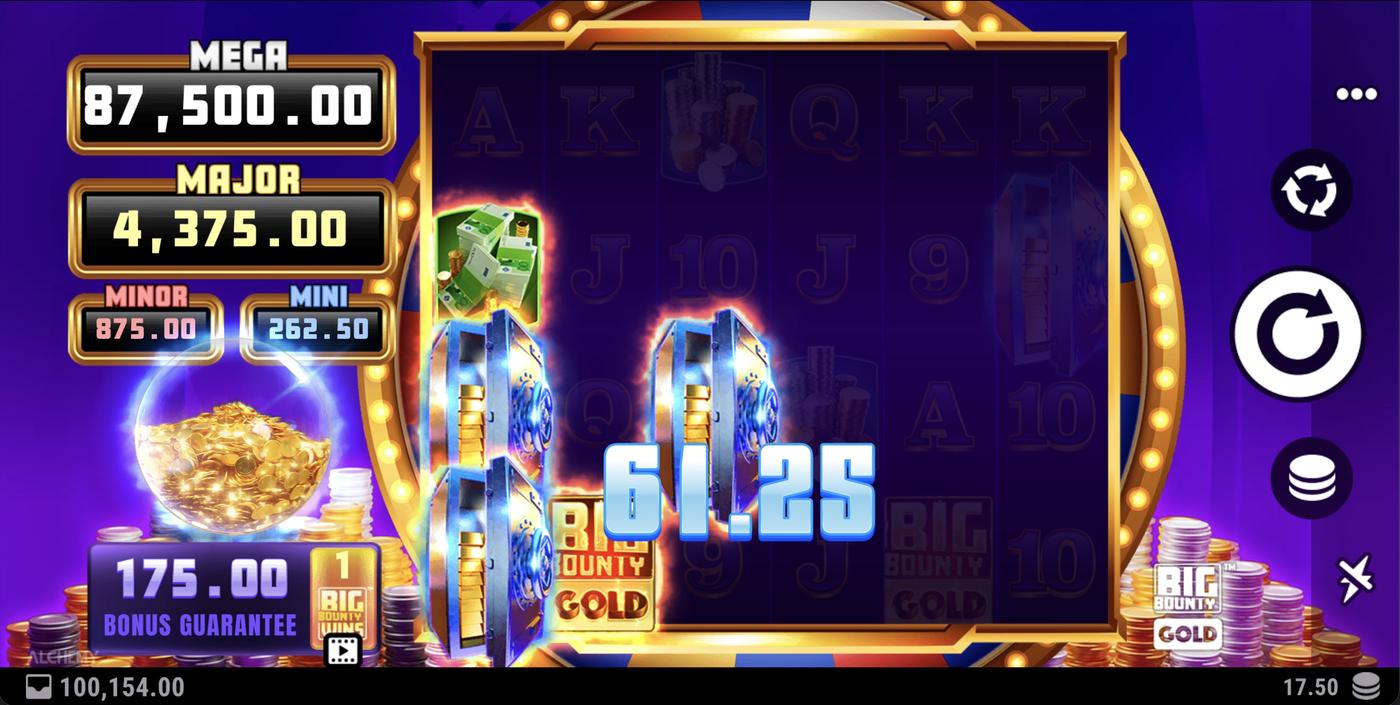 Big Bounty Gold: image of winning