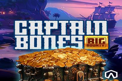 Captain Bones Big Bounty Online Slot Logo
