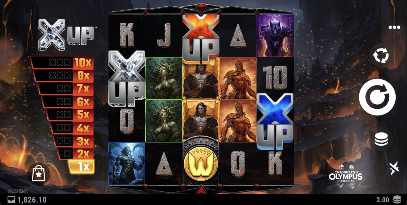 Chronicles of Olympus II - Hades: image of main menu