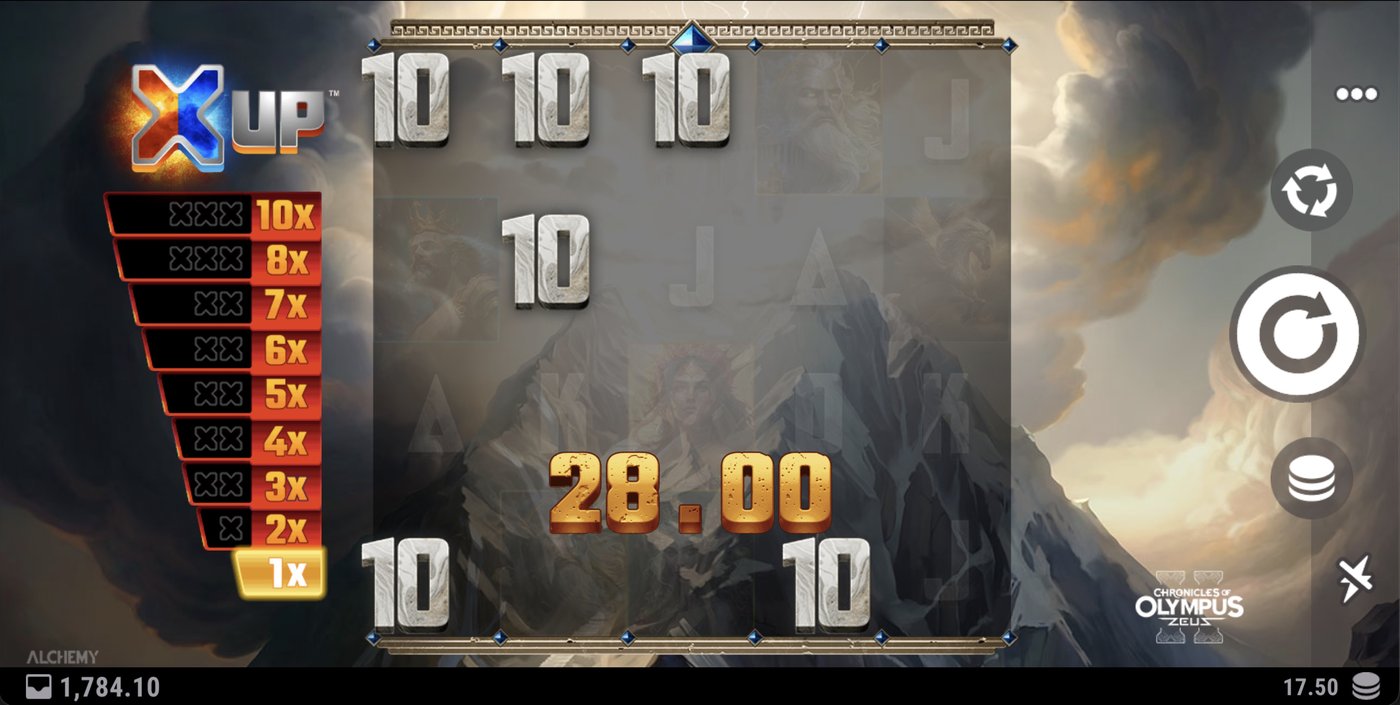 Chronicles of Olympus II - Zeus: image of winning