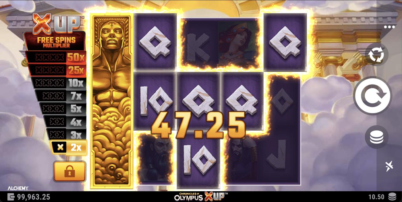 Chronicles of Olympus X UP: image of winning