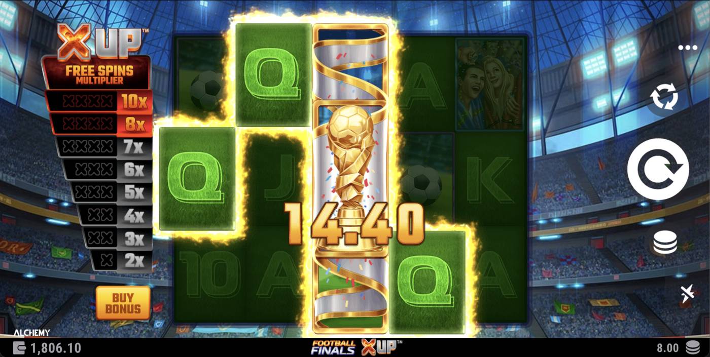 Football Finals X UP: image of winning