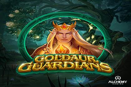 Goldaur Guardians Online Slot Logo