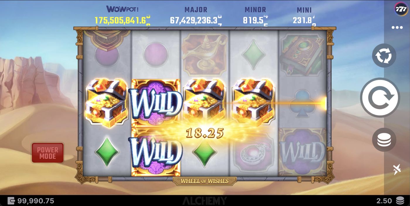 Wheel Of Wishes: image of winning