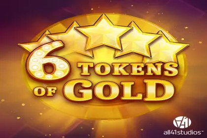 6 Tokens of Gold Online Slot Logo
