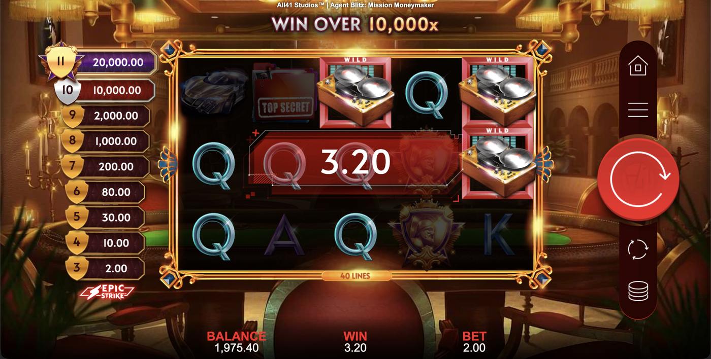 Agent Blitz: Mission Moneymaker: image of winning