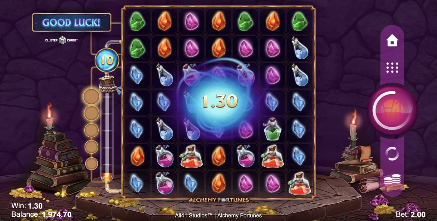 Alchemy Fortunes: image of winning
